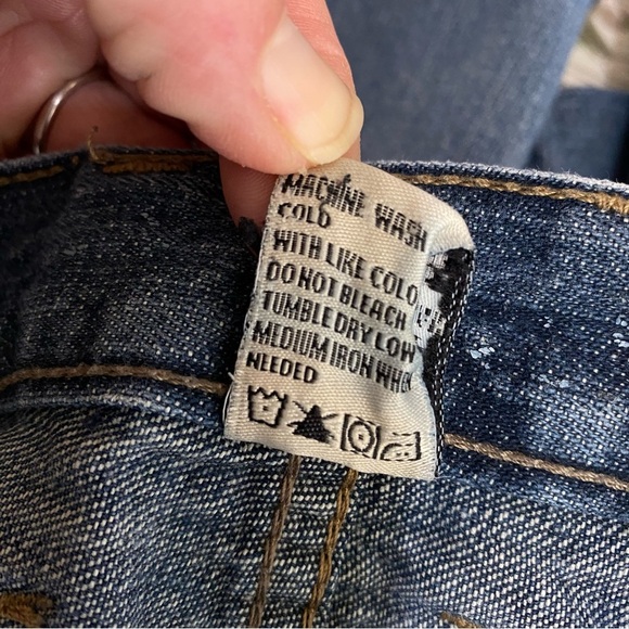 Free Planet Boys Heavy Stitch Design Pocket Blue Jeans - Picture 6 of 7